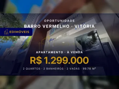 Apartamento com 2 Quartos à venda, 99m² no Barro Vermelho, Vitória