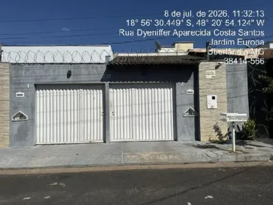 Casa com 2 Quartos à venda, 125m² no Jardim Europa, Uberlândia