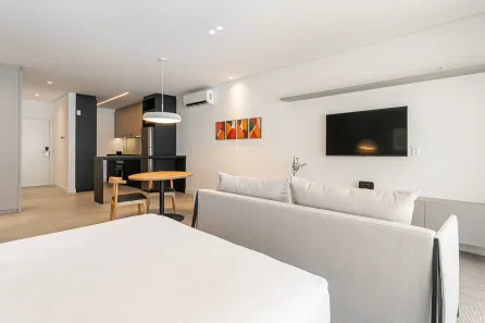 Apartamento com 1 Quarto para alugar, 57m² no Saco Grande, Florianópolis