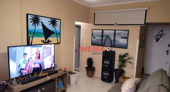 Apartamento com 1 Quarto à venda, 55m² no Macuco, Santos