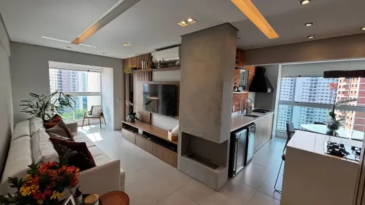 Apartamento com 2 Quartos à venda, 74m² no Vila Alzira, Santo André