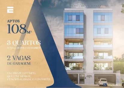 Apartamento com 3 Quartos à venda, 108m² no Iguaçu, Ipatinga