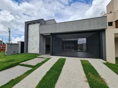 Casa de Condomínio com 3 Quartos à venda, 160m² no Jardins Bolonha, Senador Canedo
