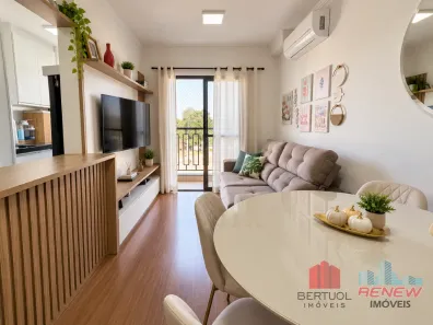 Apartamento com 2 Quartos para alugar, 59m² no Pinheirinho, Vinhedo