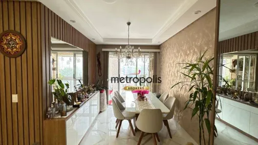 Apartamento com 3 Quartos à venda, 91m² no Vila Assunção, Santo André
