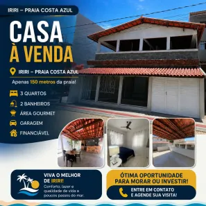 Casa com 3 Quartos à venda, 180m² no Iriri, Anchieta