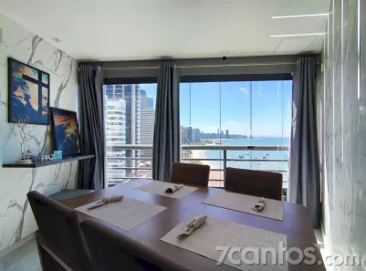 Apartamento com 2 Quartos para alugar, 77m² no Mucuripe, Fortaleza