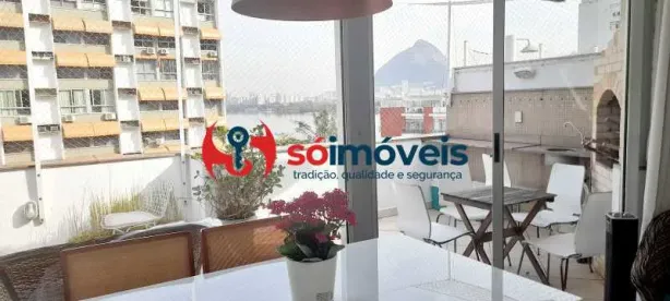 Cobertura com 3 Quartos à venda, 167m² no Lagoa, Rio de Janeiro