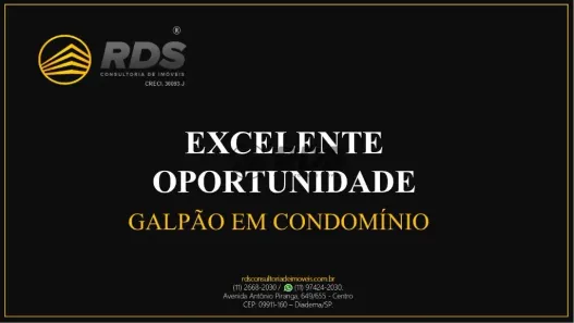 Galpão/Depósito/Armazém para alugar, 1478m² no Água Espraiada, Embu das Artes