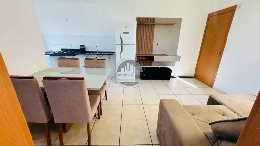 Apartamento com 2 Quartos para alugar, 50m² no Campos Ville, Araraquara