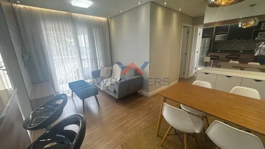Apartamento com 2 Quartos para alugar, 56m² no Campestre, Santo André