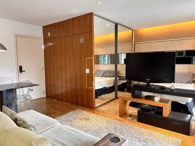 Apartamento com 1 Quarto para venda ou aluguel, 50m² no Vila Nova Conceição, São Paulo