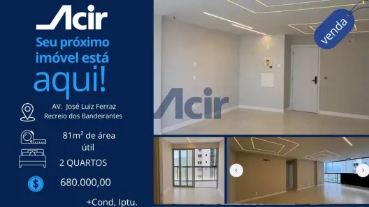Apartamento com 2 Quartos à venda, 80m² no Recreio dos Bandeirantes, Rio de Janeiro