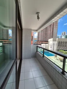 Apartamento com 3 Quartos para alugar, 98m² no Boa Viagem, Recife