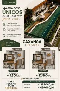 Apartamento com 3 Quartos à venda, 60m² no Caxangá, Recife