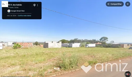 Lote/Terreno à venda, 269m² no Jardim Floresta, Trindade