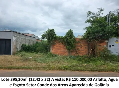 Lote/Terreno à venda, 395m² no Setor Conde dos Arcos Complemento, Aparecida de Goiânia