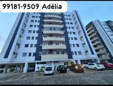 Apartamento com 3 Quartos para alugar, 98m² no Petrópolis, Manaus
