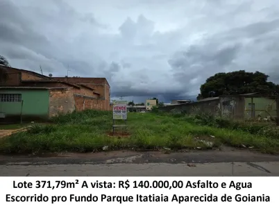 Lote/Terreno à venda, 371m² no Parque Itatiaia, Aparecida de Goiânia