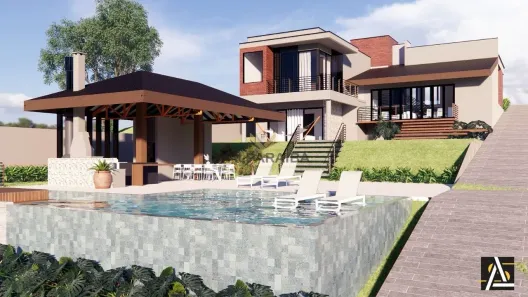 Sobrado com 3 Quartos à venda, 320m² no Condomínio Terras de Santa Mariana, Caçapava