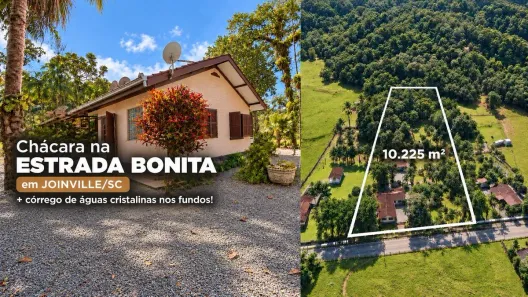 Fazenda/Sítio com 3 Quartos à venda, 180m² no Rio Bonito (Pirabeiraba), Joinville