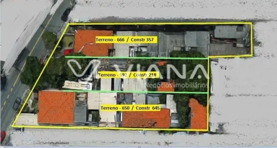Lote/Terreno à venda, 1909m² no Santa Maria, São Caetano do Sul