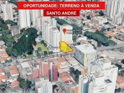 Lote/Terreno à venda, 761m² no Jardim, Santo André