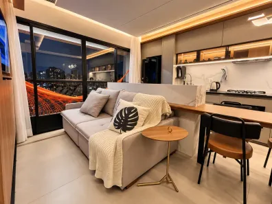 Apartamento com 1 Quarto para alugar, 45m² no Setor Oeste, Goiânia