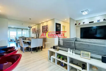Apartamento com 3 Quartos à venda, 106m² no Jardim Flor da Montanha, Guarulhos