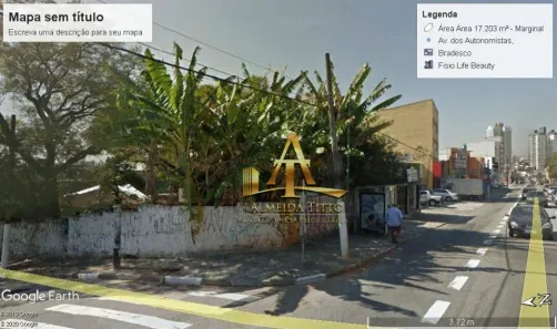 Lote/Terreno à venda, 928m² no Centro, Osasco
