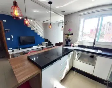 Cobertura com 3 Quartos à venda, 160m² no Vila Valparaíso, Santo André