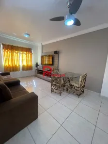 Apartamento com 2 Quartos para alugar, 75m² no Canto do Forte, Praia Grande