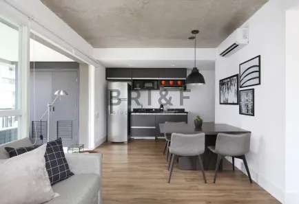 Apartamento com 1 Quarto à venda, 63m² no Cidade Monções, São Paulo