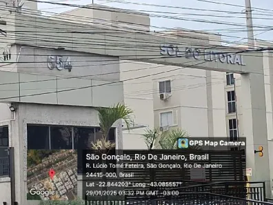 Apartamento com 2 Quartos à venda, 45m² no Vila Lage, São Gonçalo