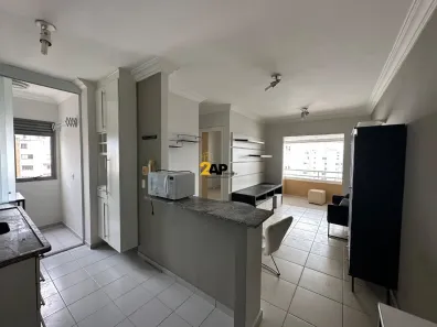 Apartamento com 1 Quarto para alugar, 48m² no Brooklin Paulista, São Paulo