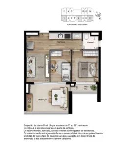 Apartamento com 2 Quartos à venda, 53m² no Higienópolis, São Paulo