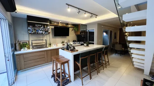 Casa de Condomínio com 3 Quartos à venda, 190m² no Condomínio Ayat Club Residence, Uberaba