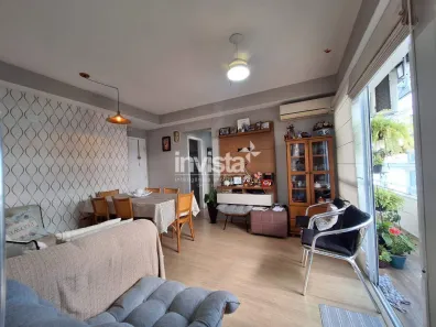 Apartamento com 2 Quartos à venda, 72m² no José Menino, Santos