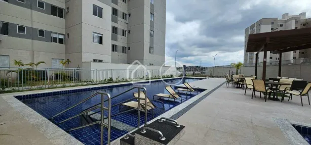 Apartamento com 2 Quartos para alugar, 47m² no Palmeiras, Belo Horizonte