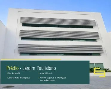 Prédio Comercial para alugar, 540m² no Jardim Paulistano, São Paulo