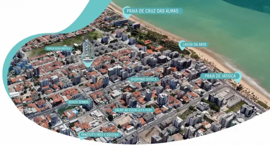 Apartamento com 3 Quartos à venda, 83m² no Jatiúca, Maceió