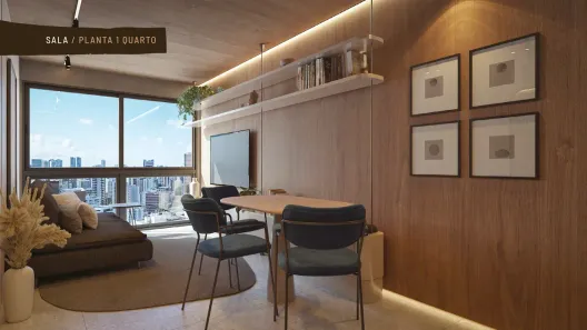 Apartamento com 1 Quarto à venda, 31m² no Rosarinho, Recife