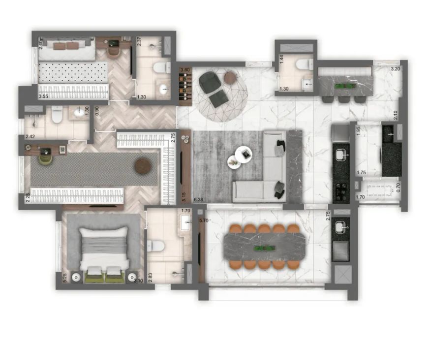 LIVING HAUS NOVA CAMPINAS no Nova Campinas, Campinas