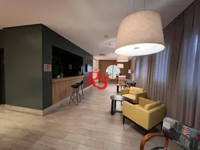 Flat com 1 Quarto à venda, 37m² no Gonzaga, Santos