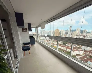 Apartamento com 2 Quartos à venda, 95m² no Embaré, Santos