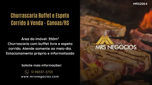 Ponto Comercial à venda, 350m² no Centro, Canoas