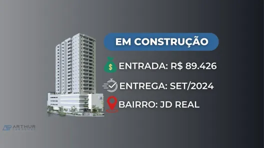 Apartamento com 1 Quarto à venda, 53m² no Real, Praia Grande