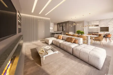 Apartamento com 3 Quartos à venda, 123m² no Castelo Branco, Itapema
