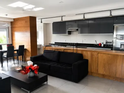 Apartamento com 1 Quarto para alugar, 72m² no Campo Belo, São Paulo