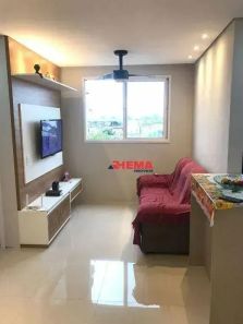Apartamento com 2 Quartos à venda, 45m² no Areia Branca, Santos